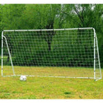 ZUN 365×182×120CM Steel Tube Soccer Goal Training Set White 76667039