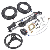 468 Complete Marine Hydraulic Steering System w/ 2 x 22ft Hoses HO5122 03272338