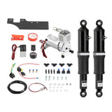 ZUN Rear Left & Right Air Ride Suspension Kit For Harley Touring Road King Street Glide Motorcycle 61086533