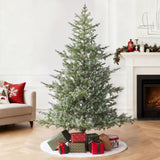 Colorado Blue Spruce 6.5ft Christmas Tree Pre-Lit Artificial Full with 2,694 Branch Tips & 906 98427626