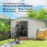 Outdoor Garden Storage Shed Tool House 52968712