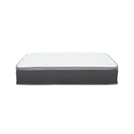 ZUN Plush 10 in. Cal King Size Hybrid Pocket Spring Mattress in a Box, Gel Memory Foam Mattress for B011P234648