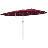 Outdoor beach umbrella/Double-Sided Sun Umbrella 70310462