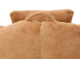 Giant Bean Bag, Oversized Bean Bag Couch for Adults and Kids, Faux Fur Shell-Shaped Large W2677P306796