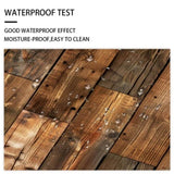 48 Pcs Wood Grain Wall Stickers Self Adhesive Stick On Backsplash PVC Peel And Stick Tiles For 54603393