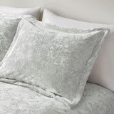 King/Cal King Crushed Velvet Sherpa Reversible Comforter Set B035129823