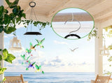 2PCS Hummingbird Solar Winds with Color Changing LED Lights, Waterproof Solar Powered Wind 25973802