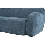 U_Style 81.5" Minimalist Compression Sofa, Curved Design, 3-Seater Casual Sofa for Living Rooms, N711P192002C
