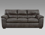 ZUN Tirana Contemporary Fabric Pillow-top Arm Sofa, Sequoia Ash T2574P195192