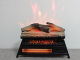 ZUN 23 inch Electric Fireplace 3D Log set insert, Infrared Fireplace Heater for Indoor W1769P203960