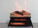 ZUN 23 inch Electric Fireplace 3D Log set insert, Infrared Fireplace Heater for Indoor 17295693