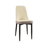 A set of 2 dining chair, modern style chair made of high-quality PU Leather fabric with thick soft 97071953