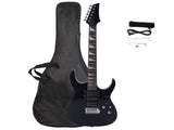 Novice Entry Level 170 Electric Guitar HSH Pickup Bag Strap Paddle Rocker Cable Wrench Tool Black 11683371