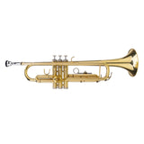Drop B Tone Adjustable Trumpet Gloves Set Plaint Golden 22632659