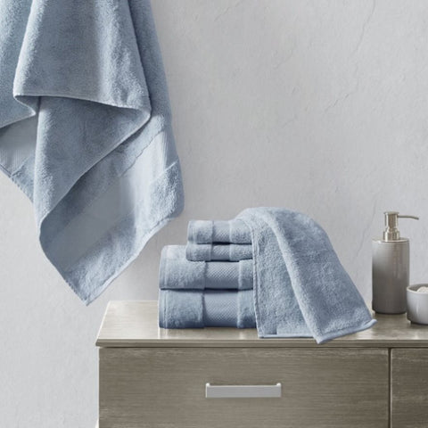 Cotton 6 Piece Bath Towel Set B03599332
