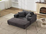 Chaise Lounge Chair Removable Storage Ottoman Accent Sofa Bed Upholstered Sleeper Couch Bed W1170P353053