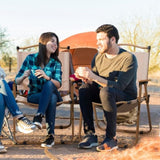 2 Pack Folding Camping Chair, Lightweight & Portable Outdoor Beach Chairs Armchairs for Backyard 07785723