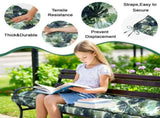 Outdoor Bench Cushion, 63 20 4 Inch, Tufted Waterproof Swing Cushion with Ties, for Patio Bench 26213600