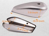 2.4 Gallon Gas Fuel Tank Replacement for Harley-Davidson Motorcycles 1955-78 41970183