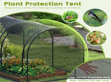 Green 108"x48"x47" Garden Crop Cage with High-Density Nylon Mesh, Plant Protection Tent with 83780871