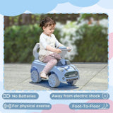 Light Blue toddler ride-on toy with Horn 51068523
