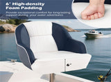 Universal Boat Seat - 4 Mounting ScrewsWashers, Fits 5"x5"/5"x12" Swivel/Pedestals, 16lbs 84026180