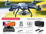 2026 V14 Professional Drone 6K HD Dual Camera Wifi FPV Portable RC Quadcopter 2 BATTERY,Drones 17039321