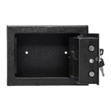 17E Home Use Upgraded Electronic Password Steel Plate Safe Box Black 03651234
