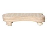 Irregular Coffee Table with flip top and hidden storage compartment W3040P455723