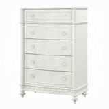 Ivory 5-Drawer Chest B062P209029