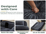 Double human dog bed,Lazy sofa ,Loveseat,Fits You & Pets,Extra Large W1628P348793