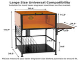 Laser Engraver Enclosure Cabinet with Exhaust Fan 6000RPM for Most Laser Cutter, Storage & Foldable 51289957