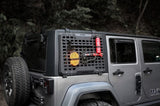 Rear Window Storage Panel,Window Cargo Shelf Compatible with Jeep Wrangler 2007-2018 JK 4 Doors W2801P335511