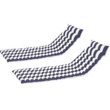 ZUN 2 PCS Set Outdoor Lounge Chair Cushion Replacement Patio Seat Cushion ,BLUE-WHITE Stripe [Sale to 22821225