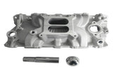 Intake Manifold Performer EPS Dual Plane with Oil Fill Tube Fit for Chevrolet SBC 262-400 1958-1986 73551796