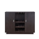 Espresso 2-Door Wine Cabinet B062P209331
