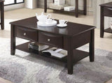 Coffee Table Of Two Drawers In Brown SR016387