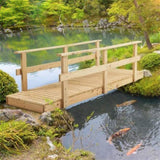5 ft Wooden Garden Bridge Arc Footbridge 30604420