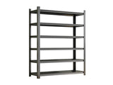 6Tier Garage Storage Shelving Unit, HeightAdjustable Metal Storage Rack, 2400 lbs Weight Capacity, 96393743