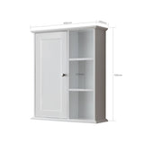 23.6" White Bathroom Wall Cabinet W2704P264361