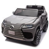 ZUN Licensed LEXUS LX600 24V Two-seater XXL Kids Ride On Car W/Parents Control,Seat width 20 W1396P190406