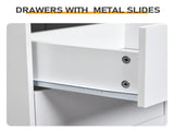 2 Drawers 1 Shelf 6-Shelf BedsideTable US Standard Power Supply 87312539