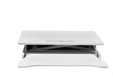 32 Inch Desk Converter, Height Adjustable Sit to Stand Riser, Dual Monitor and Laptop Workstation 64781257