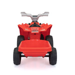 ZUN 6V Kids Electric ATV, Toddler Ride on Car with Trailer, Music, Bluetooth Power Display for Boys W2181P164286