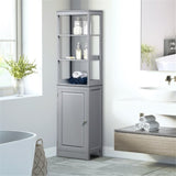 ZUN Bathroom Storage Cabinet-Gray （Prohibited by WalMart） 68102485