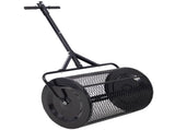 Peat Moss Spreader 36inch,Compost Spreader Metal Mesh,2 in 1 ATV and T shaped Handle for planting W46555824