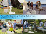 Portable Removable Outdoor Hand Sink with Portable Toilet 96566688
