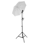 ZUN 45W Photo Photography Umbrella Lighting Kit Studio Light Bulb Non-Woven Fabric Backdrop Stand 28327601