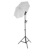 ZUN 45W Photo Photography Umbrella Lighting Kit Studio Light Bulb Non-Woven Fabric Backdrop Stand 28327601