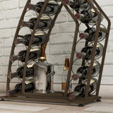 ZUN Unique Design Wine Bakers Rack, Freestanding Wine Rack with Storage Bottle, Wine Storage Home Bar W2167P202396